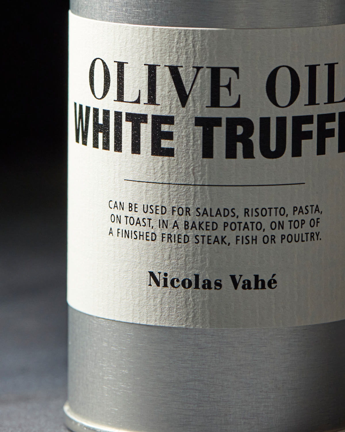 Nicolas Vahé Virgin olive oil with white truffle