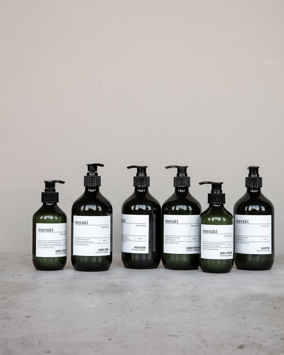 Hånd lotion, Linen dew 275 ml.