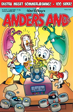 Badehåndklæde & 10 nr. af Anders And & Co.