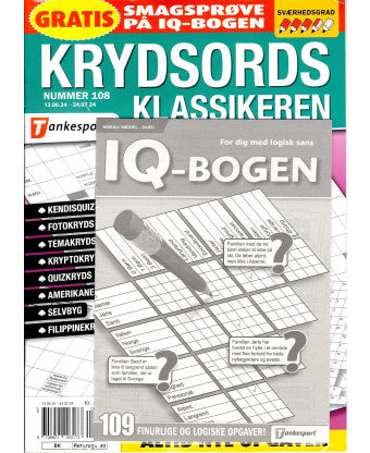 Krydsordsklassikeren - styksalg