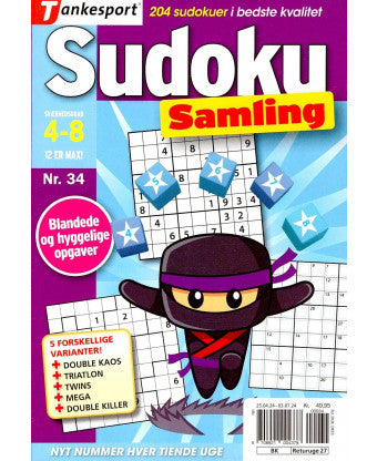 Sudoku Samling - Giv som gave
