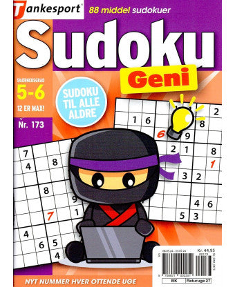Sudoku Geni - Giv som gave