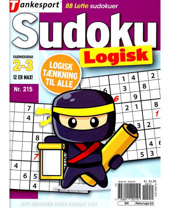 Sudoku Logisk - Giv som gave
