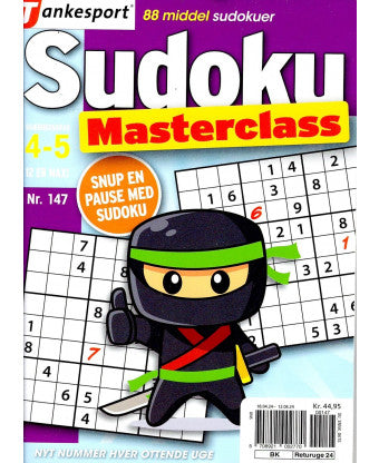 Sudoku Masterclass - Giv som gave