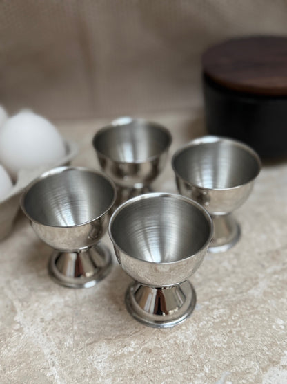 Æggebæger, rustfrit stål