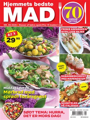 Hjemmets bedste MAD - Løbende abonnement