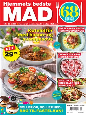 Hjemmets bedste MAD - Løbende abonnement