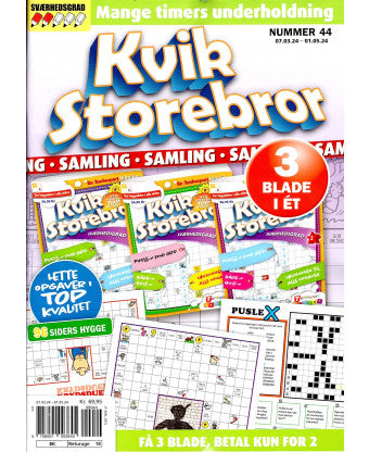 Kvik Storebror - Samling – Bladkiosken.dk