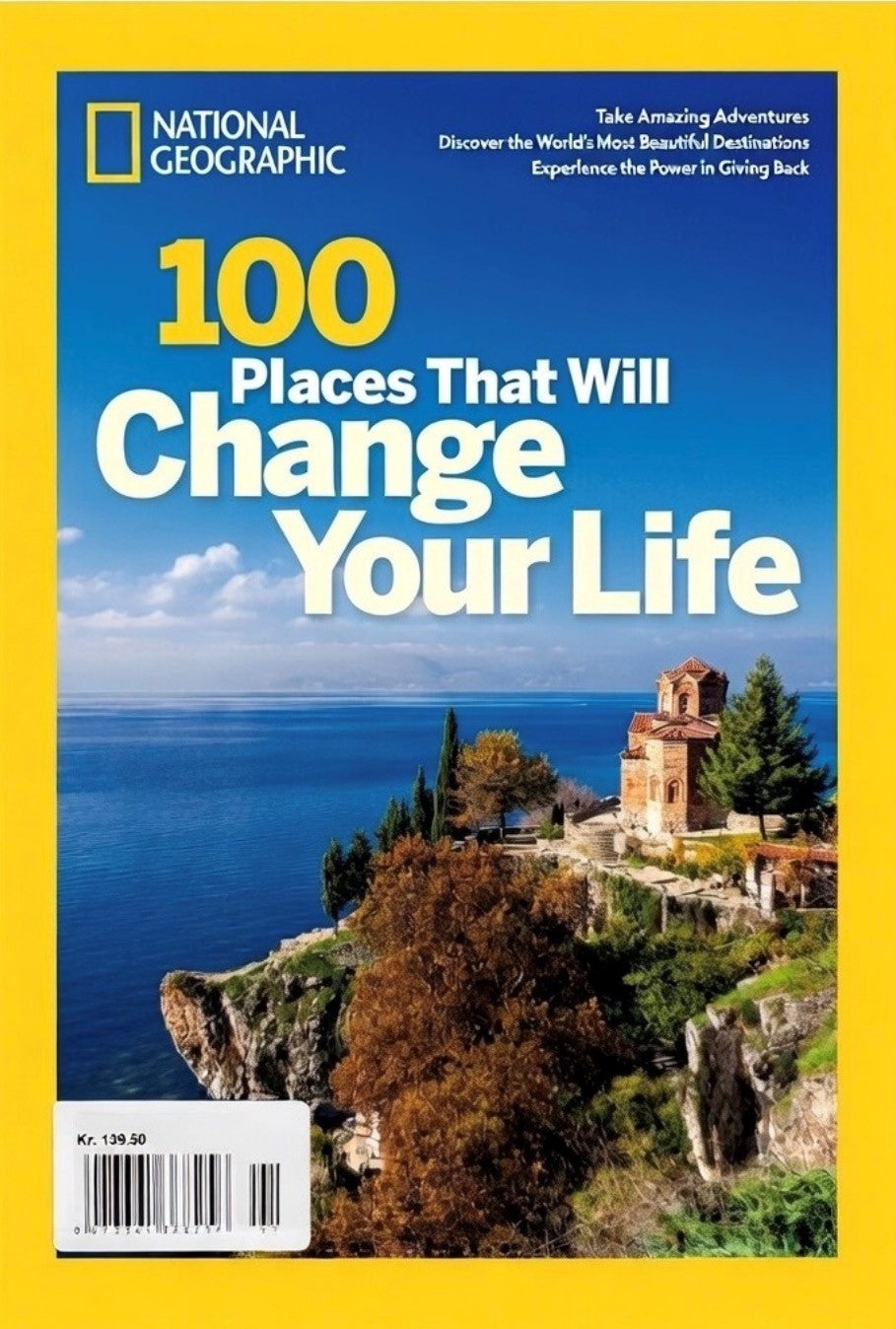 National Geo Collector's Edition - 100 places that will change your life - styksalg