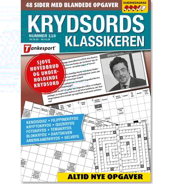 Krydsordsklassikeren - giv som gave