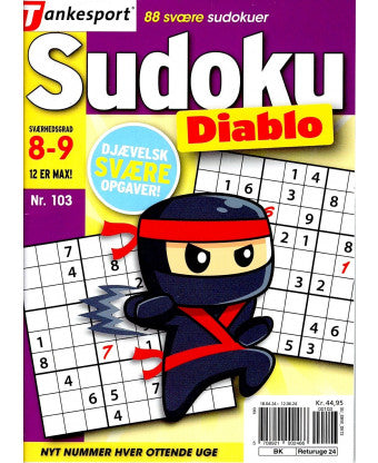 Sudoku Diablo - Giv som gave