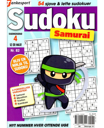 Sudoku Samurai - Giv som gave