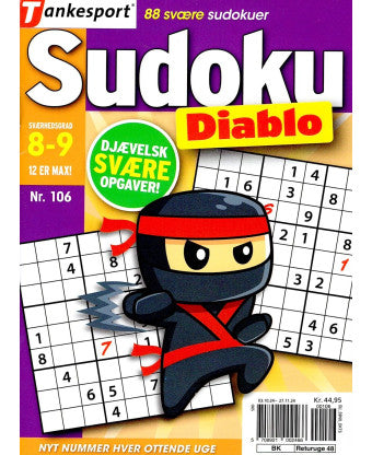 Sudoku Diablo - Giv som gave