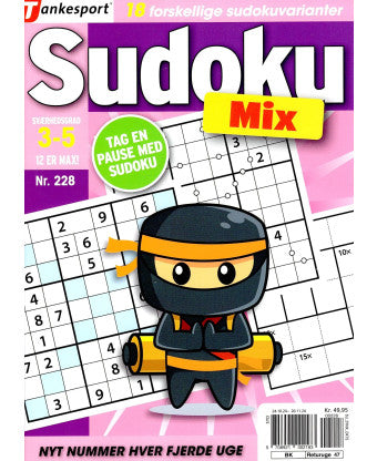 Sudoku Mix - styksalg