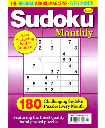 Sudoku Monthly