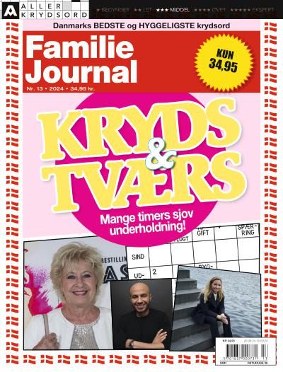 Familie Journal Kryds & Tværs - Giv som gave