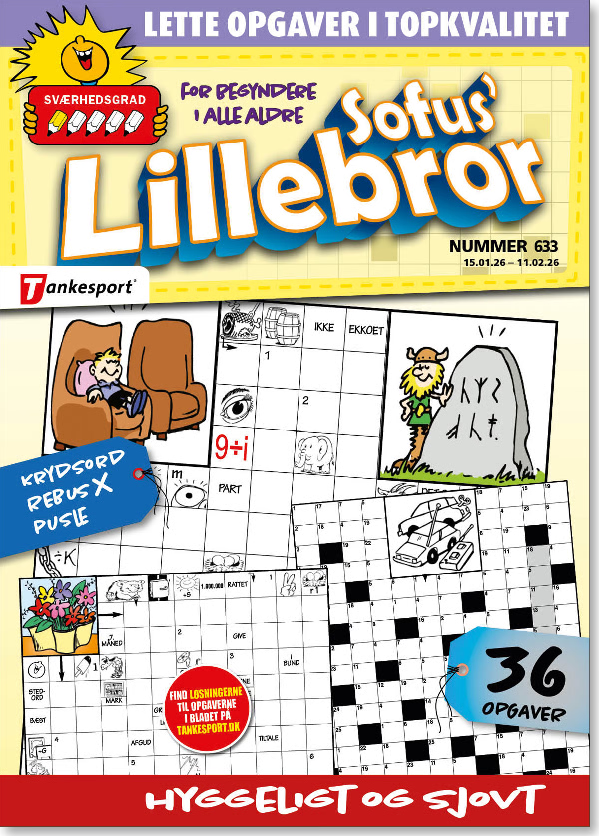 Sofus Lillebror 12 numre - Løbende abonnement