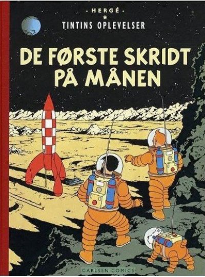 Tintins Oplevelser - De første skridt på månen